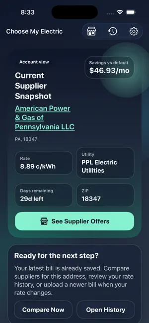 Choose My Electric screenshot 3