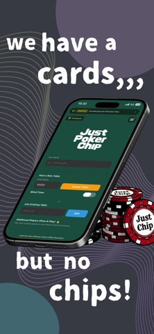 Just Poker Chip iPhone screenshot