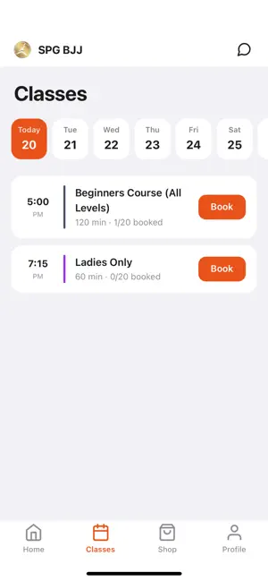 Clubr screenshot 2
