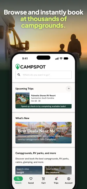 Campspot | RV Camping screenshot 1
