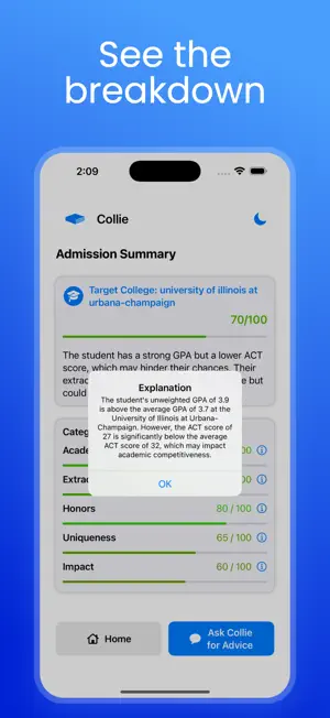 Collie - AI College Advisor screenshot 3