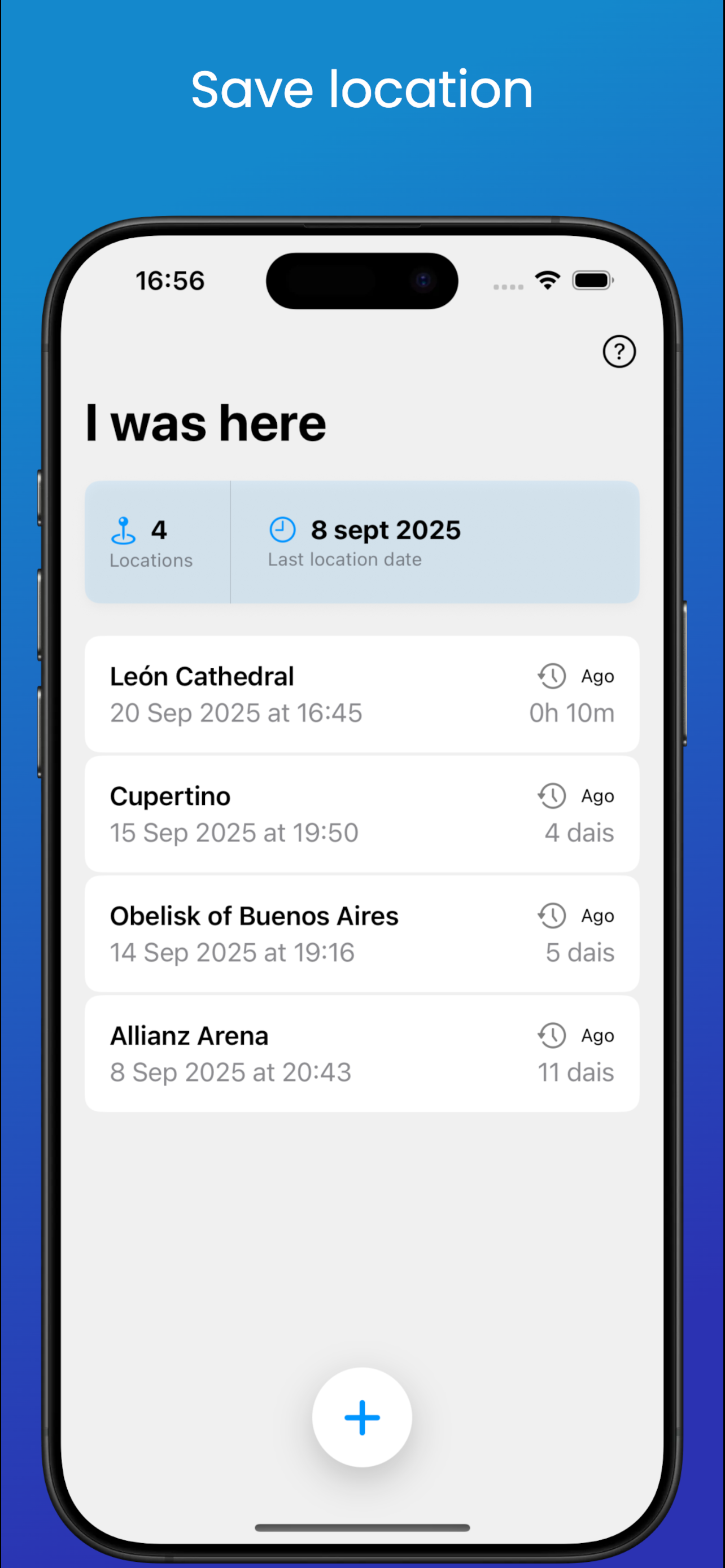GeoPos: Mark Position screenshot 1