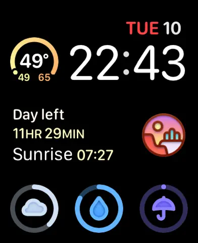 Weather mini for Watch screenshot 4