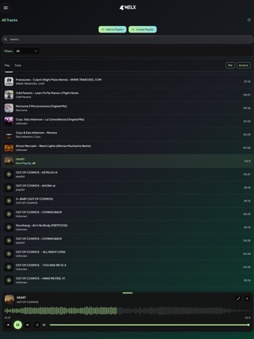 WELX iPad screenshot