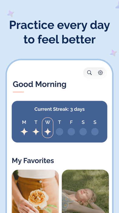 Flourish - Daily Affirmations iPhone screenshot