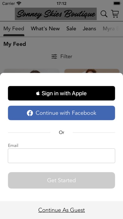 Shop Sonney Skies Boutique