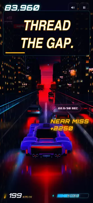 NIGHTMILE: Night Drift Racer screenshot 3