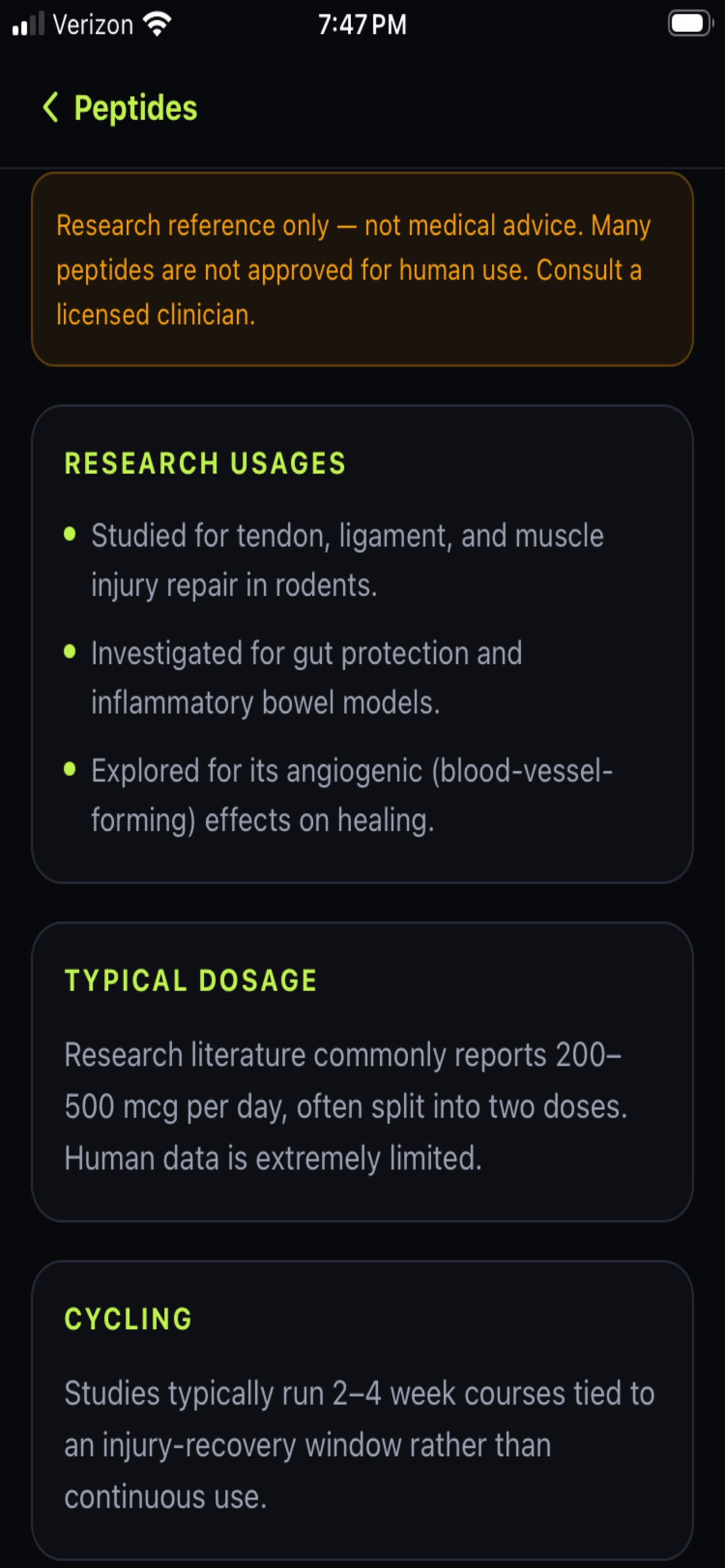 Screenshot 2 of Prime Vitality