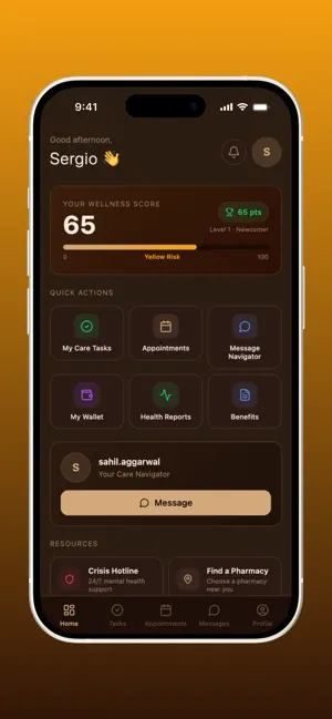 OASIS Care Navigator Platform screenshot 1
