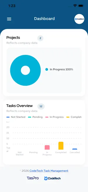 TasPro App screenshot 4