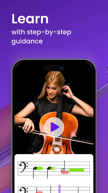Learn & Play Cello - tonestro screenshot 2 of 8