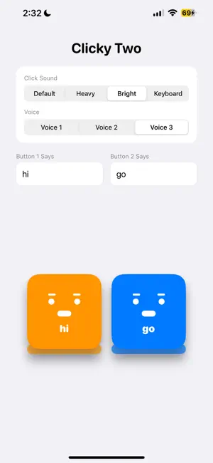 Clicky Talker: Prank Keyboard screenshot 2