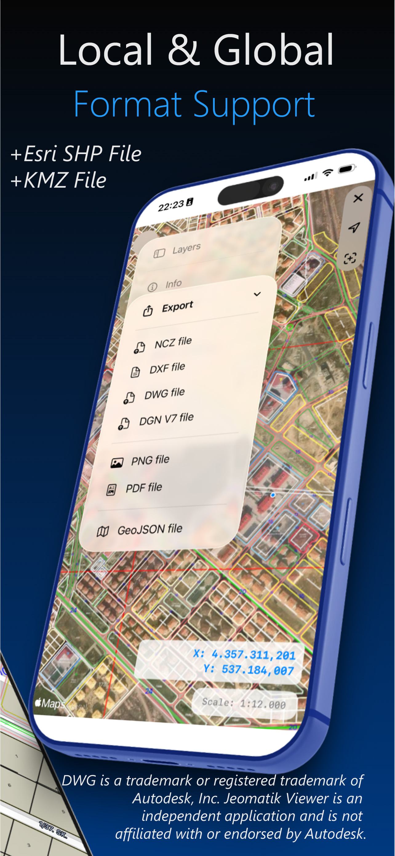 Jeomatik Viewer screenshot 2