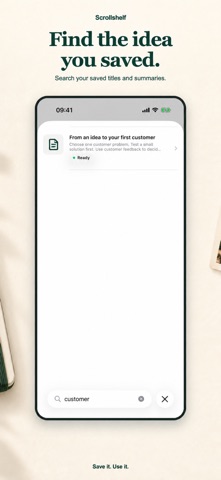 Video Summarizer: Scrollshelf Screenshot 7 of 7