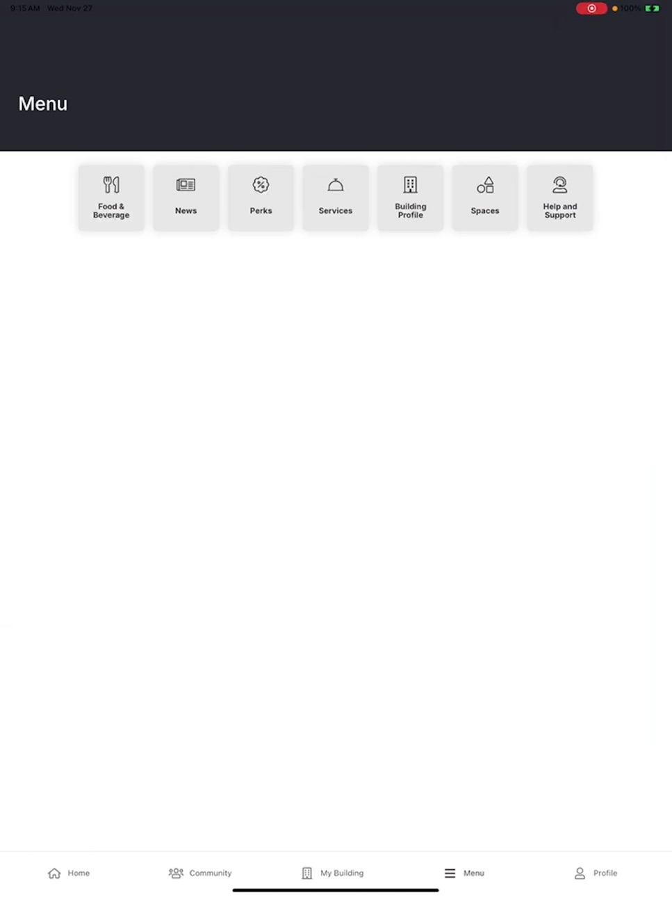 iPad screenshot