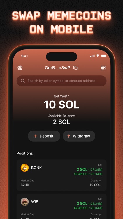 SuperX: Memecoin Wallet