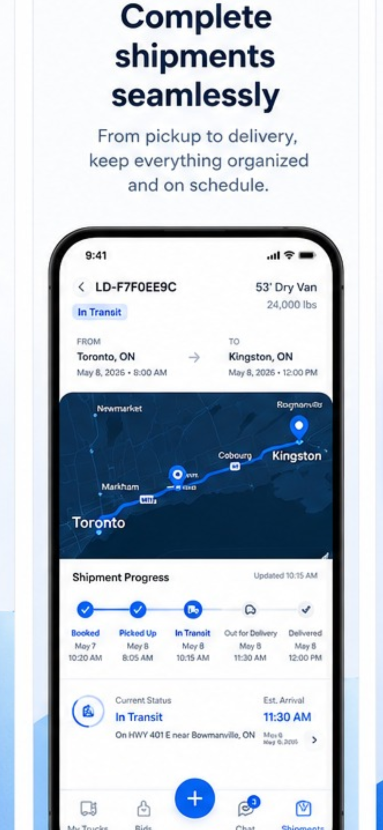 Logistware Load Board screenshot 3