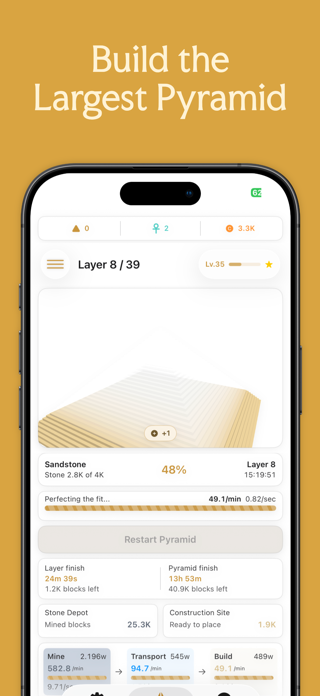 Pyramid Idle Screenshot 2 of 5
