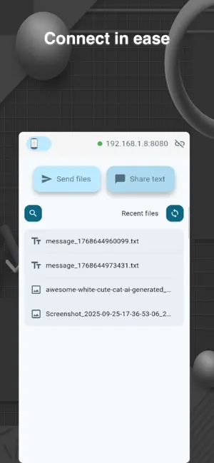 NetShare - share file in local iPhone screenshot 1