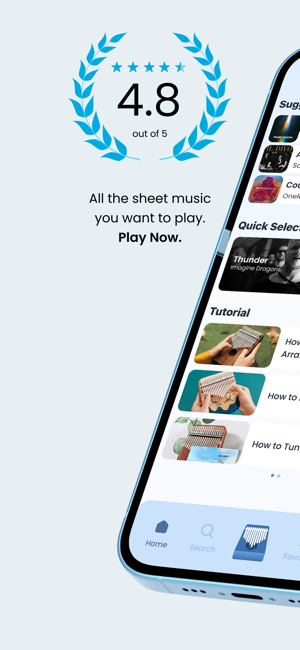 ‎Kalimba Lessons: Learn & Play Screenshot