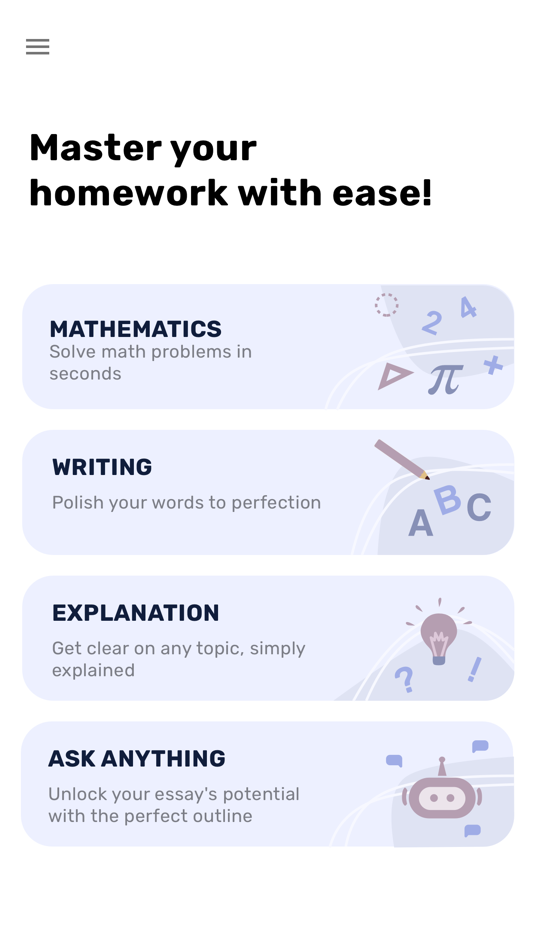 #1. LearnMate: Homework Solver (iOS) By: Melanie Tomaschko