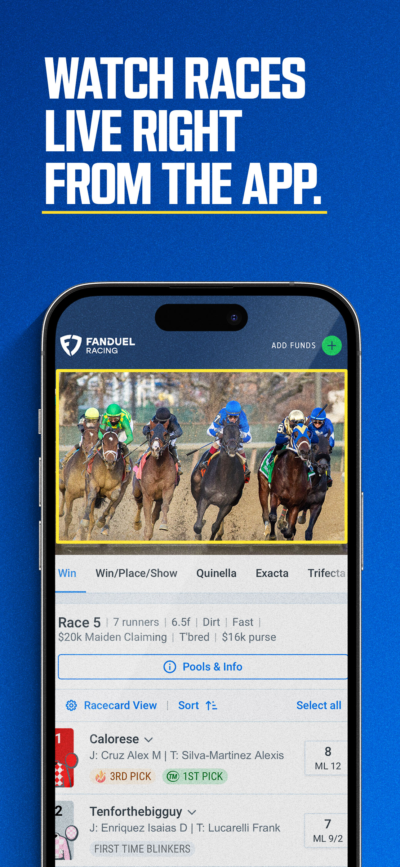 FanDuel Racing - Bet on Horses screenshot 5