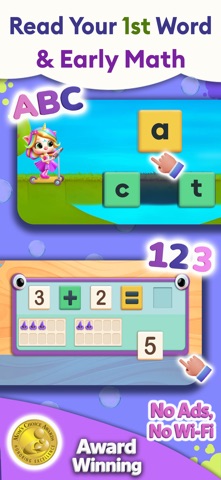 Kindergarten & 1st Grade Games iPhone screenshot
