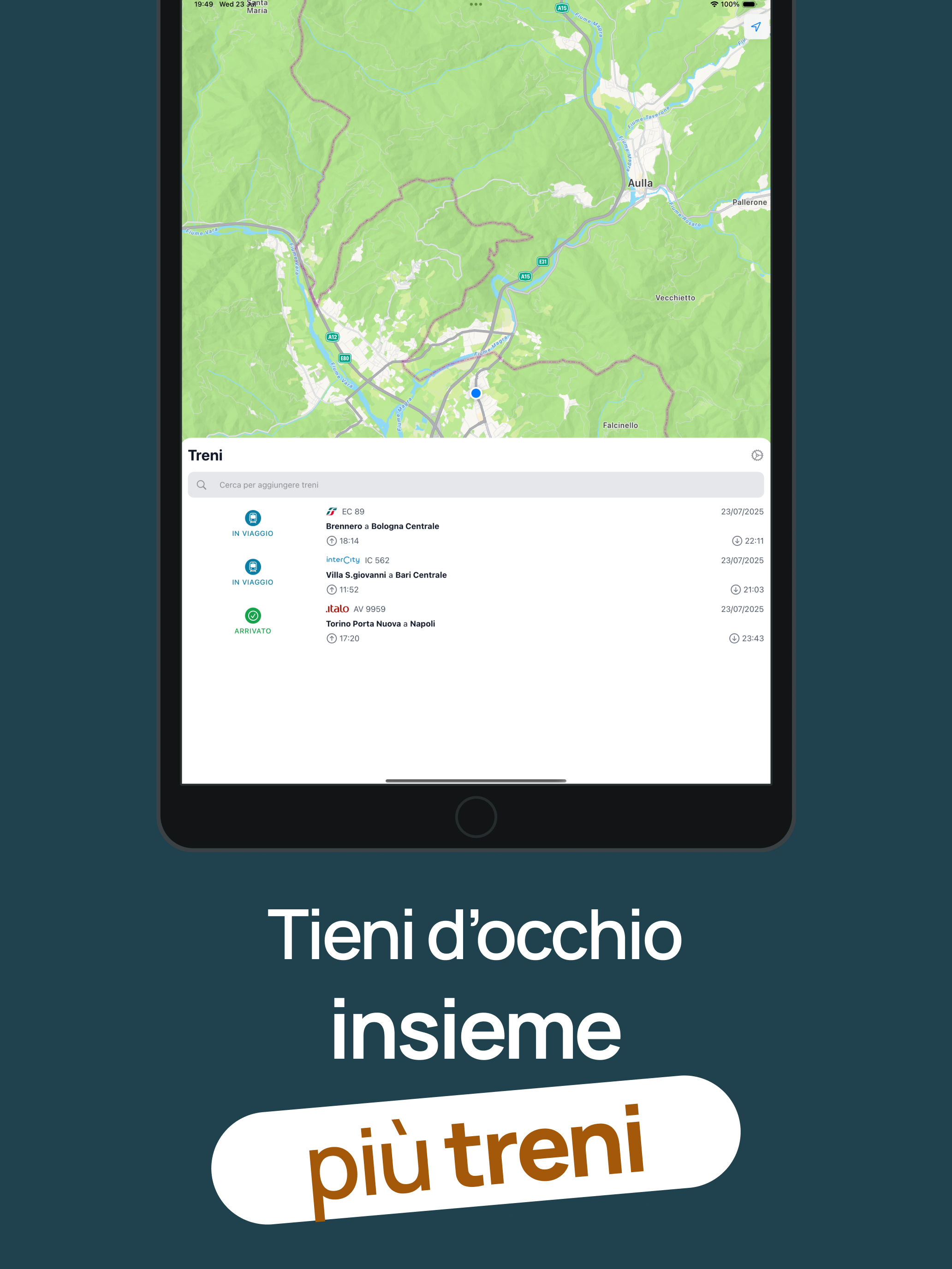 Orario e Ritardo Treni