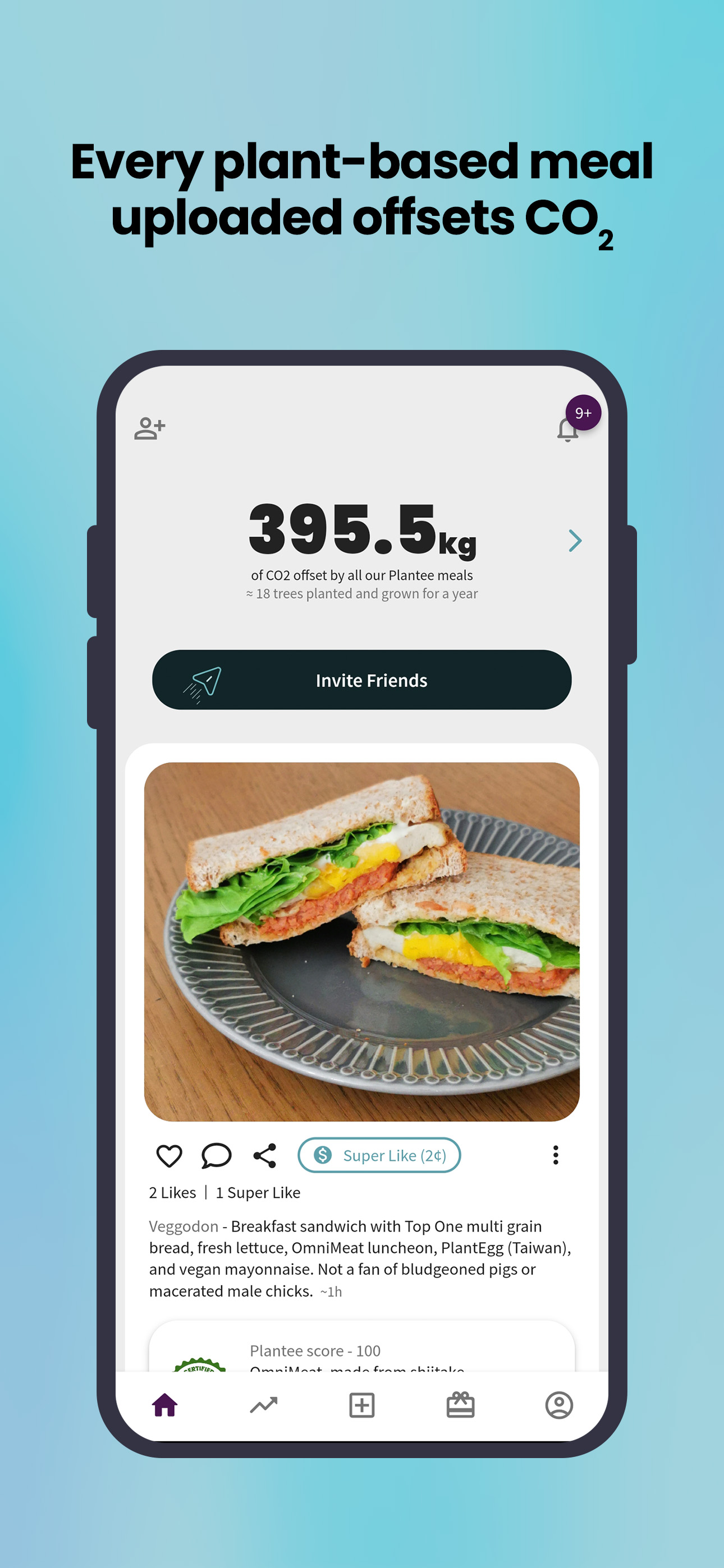 Plantee: Go Plant-based & Earn