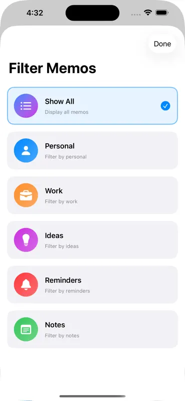 VoiceMemo Pro: Voice Record screenshot 5 of 6