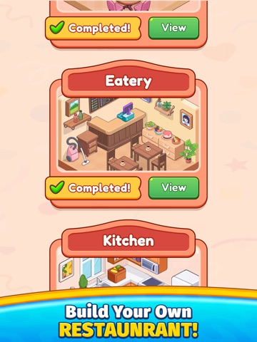 Mini Restaurant Avenue iPad screenshot