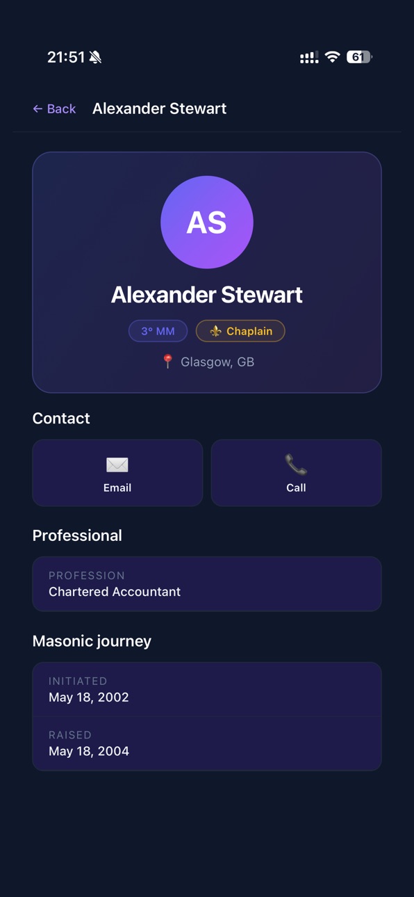 iPhone screenshot