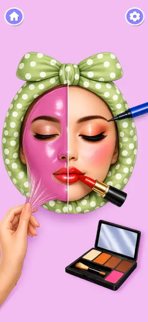 Skin Makeover: Relax ASMR Game screenshot 1