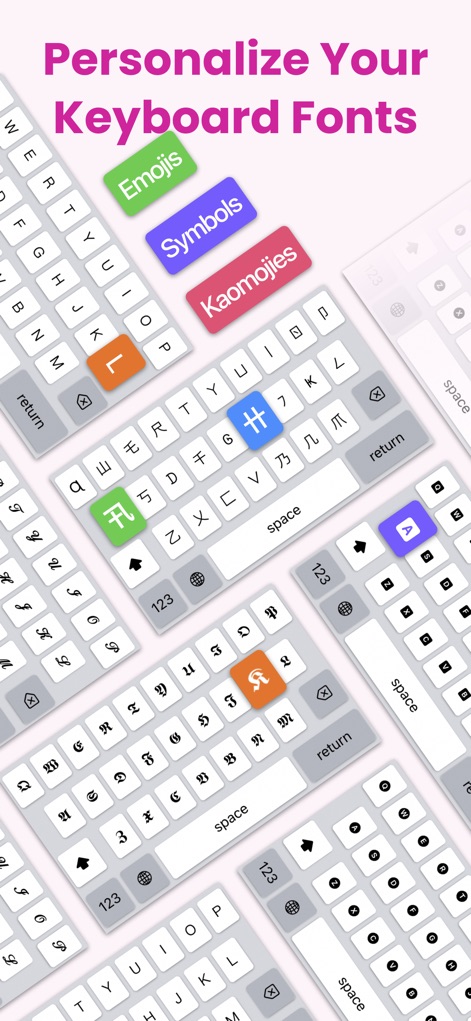 Fonts+: Keyboard Font Text Art - Utilities App | MWM