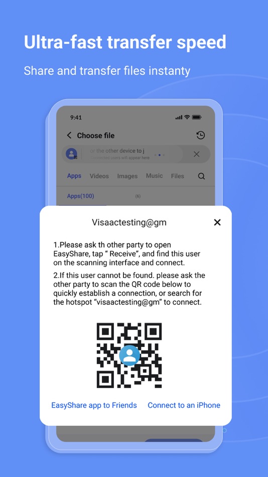 #1. EasyShare・ (iOS) Podle: Jinal Virani