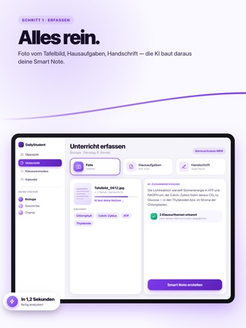 DailyStudent iPad screenshot