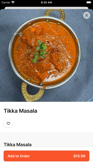 Spice Kitchen To Go iPhone screenshot 4 - Food & Drink app