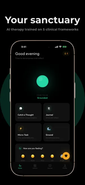 QUALIA: Therapy & Journal screenshot 1