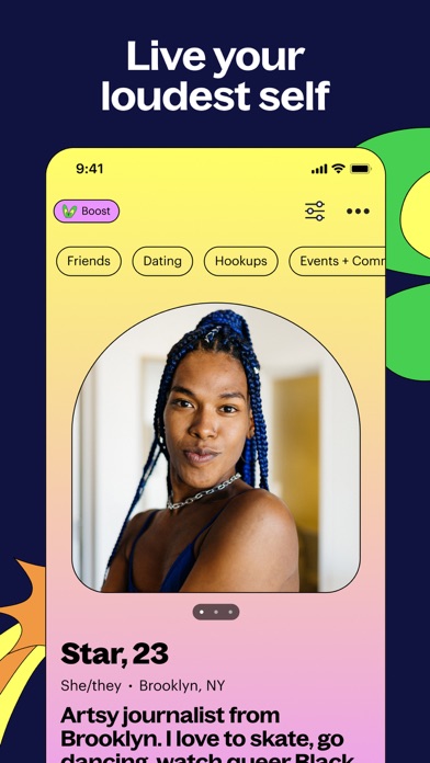 Lex: Queer Social LGBT Friends Screenshot