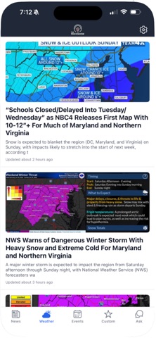 The MoCoShow App screenshot