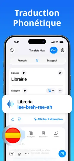 Capture d'écran de Traduction - Translate Now sur iPhone 5