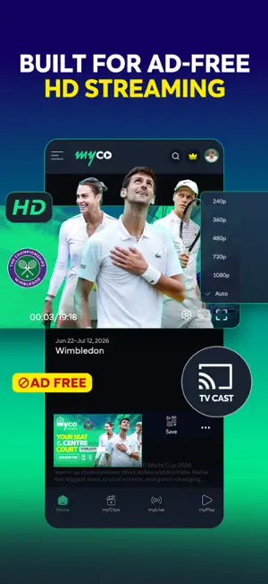 myco: Sports, & Entertainment screenshot 2