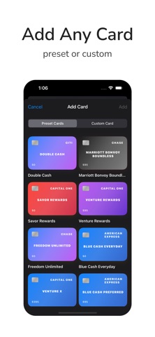 The Card Caddie Screenshot 4 of 5