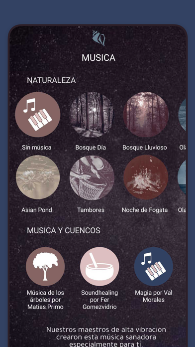 Screenshot 4 of Meditaluna App