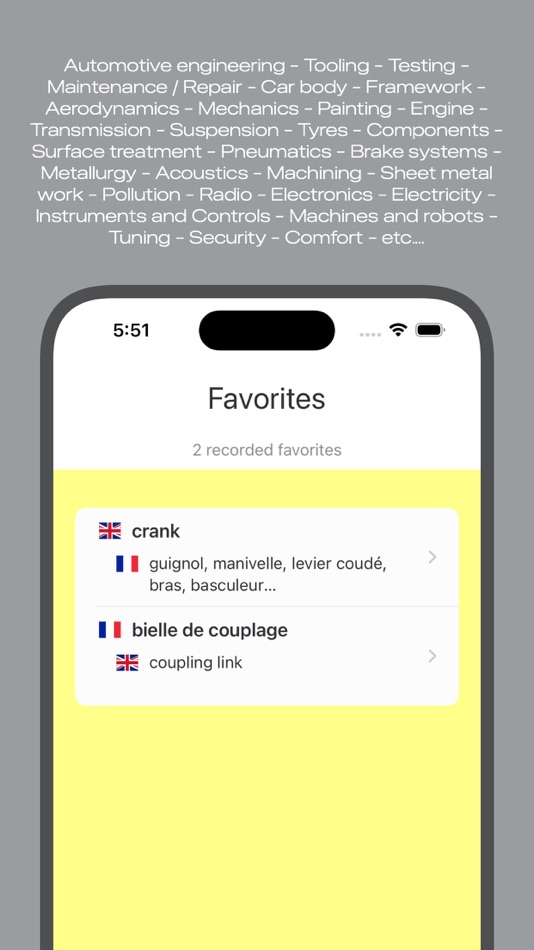 #3. Dictionary of Automotive (iOS) Podle: Jérôme Goursau