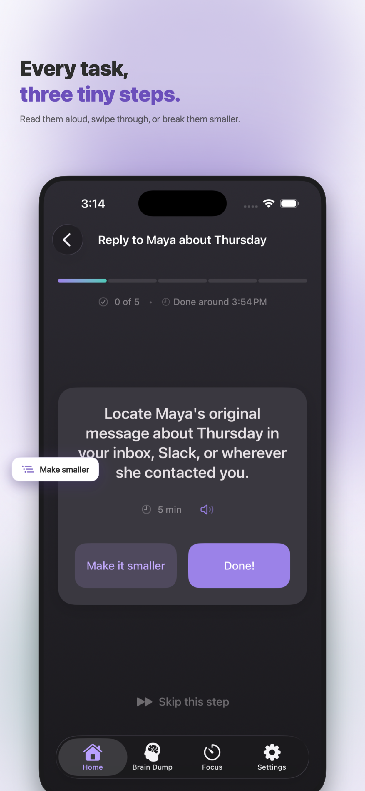 ADDMind: AI ADHD Planner screenshot 2