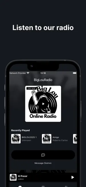 BigLouRadio screenshot 1