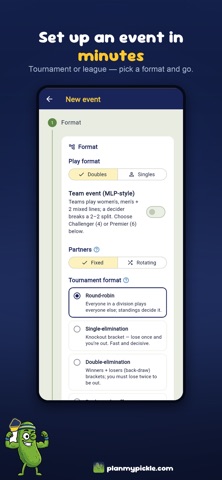 PlanMyPickle: Pickleball screenshot