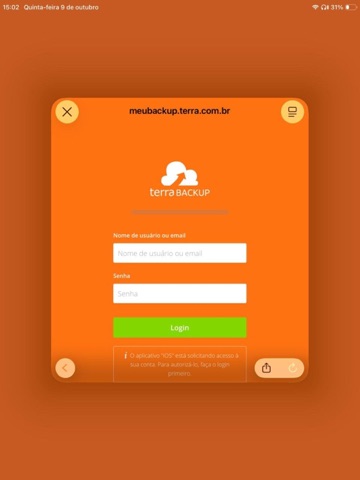 App screenshot