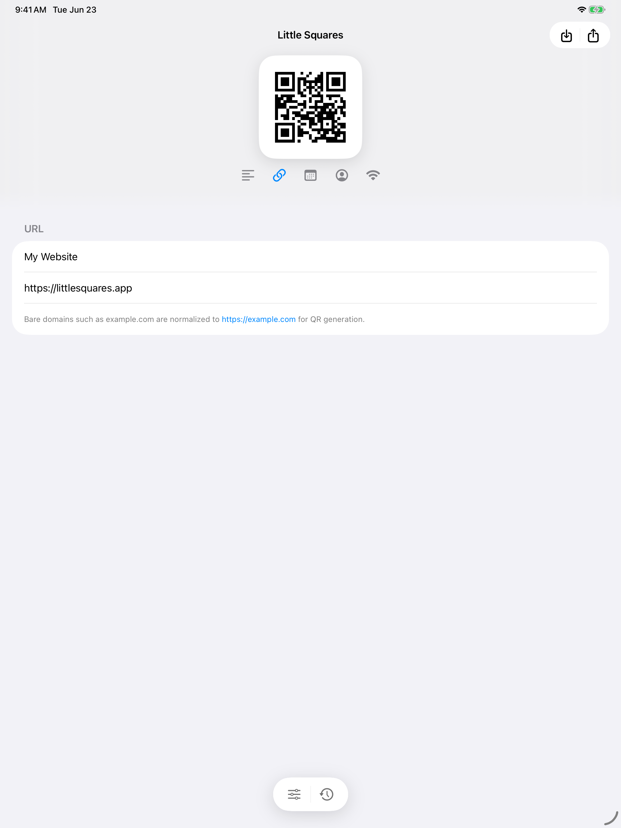 LittleSquares QR screenshot 6